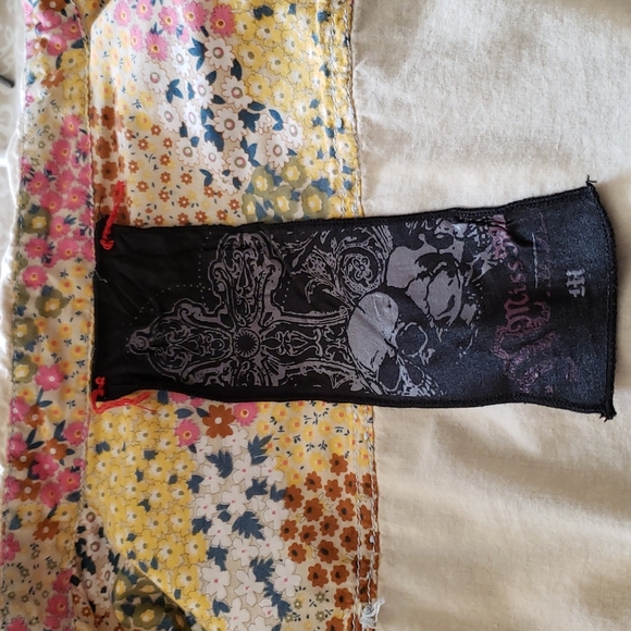 Miss Me Soft Yellow Western Floral Snap Front Blouse Size Medium - Picture 13 of 16